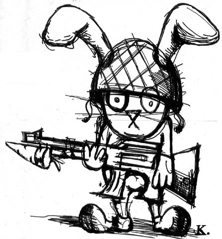 Army Easter Bunny